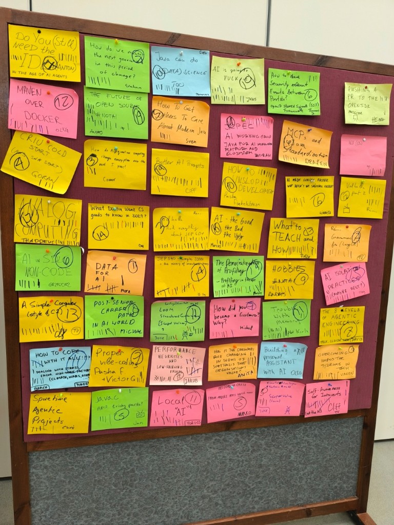 Sessions board