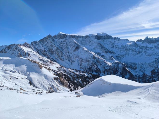 View towards Glarner Hauptüberschiebung